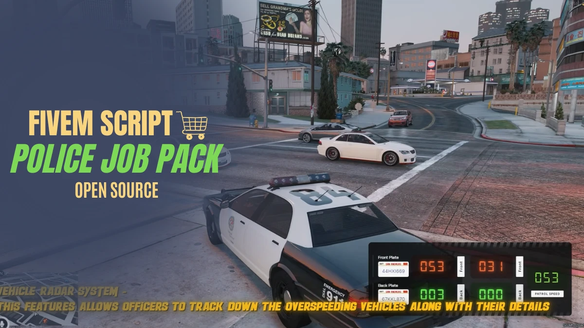 Police Job Pack FiveM | Open Source